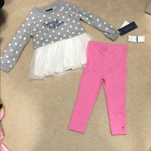 Tommy Hilfiger Girls Outfit (NEW)